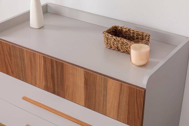 Tema Chest of Drawers, Walnut