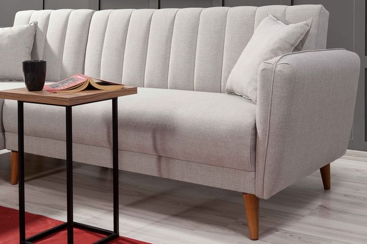 Aqua Hoekbank Rechts, Creme