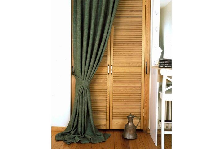 Massarelli Zia Decoratief Gordijn, 100x260 cm, Groen