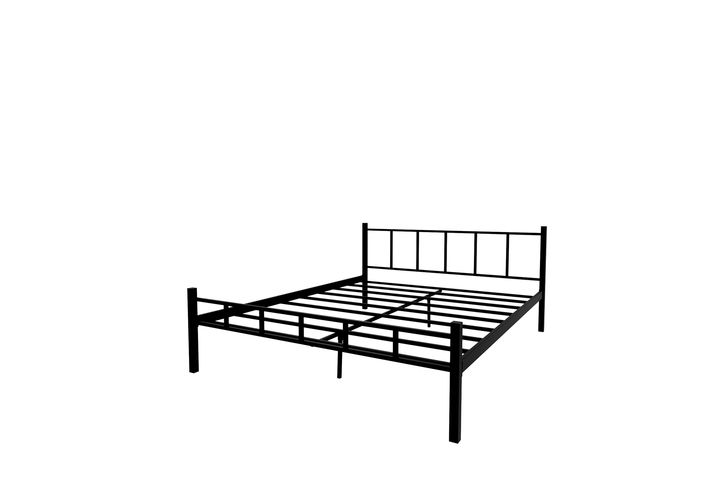 Kimmy King Bed, 160 x 200 cm, Black