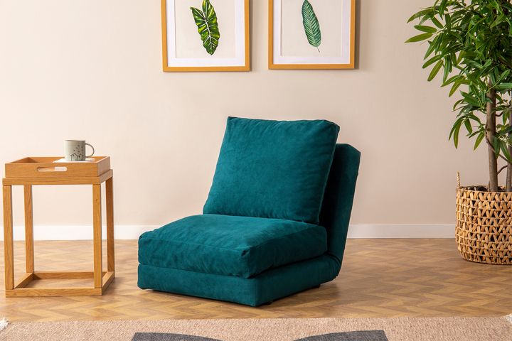 Pafu Taida Opklapbare Fauteuil, Petrol