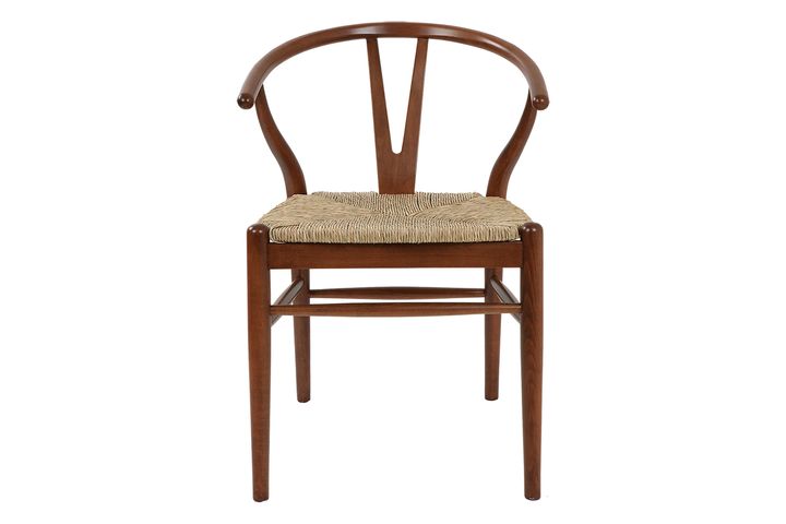 Dublin Rattan Dining Chair, Walnut