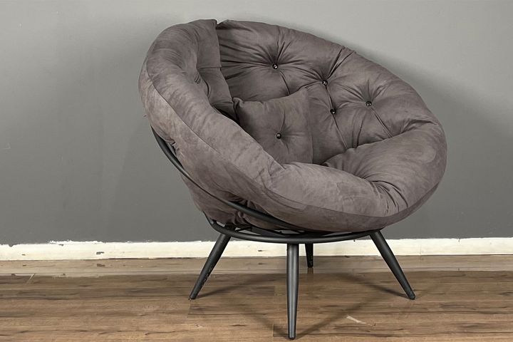 Berta Floki Fauteuil, Rookgrijs