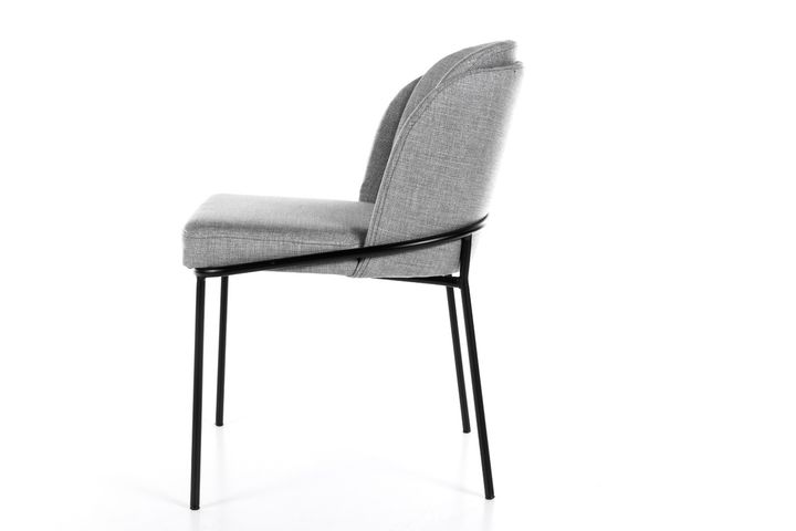 Morena Stoelenset, 2 Stuks, Lichtgrijs