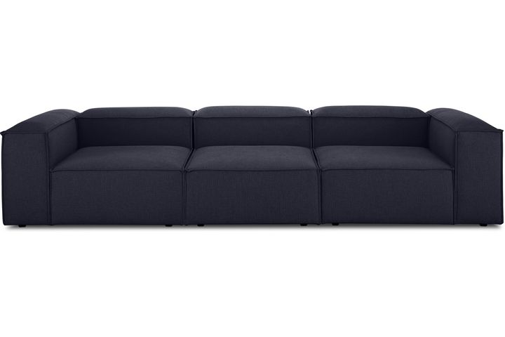 Frid Linnen 3-Zitsbank, Marineblauw