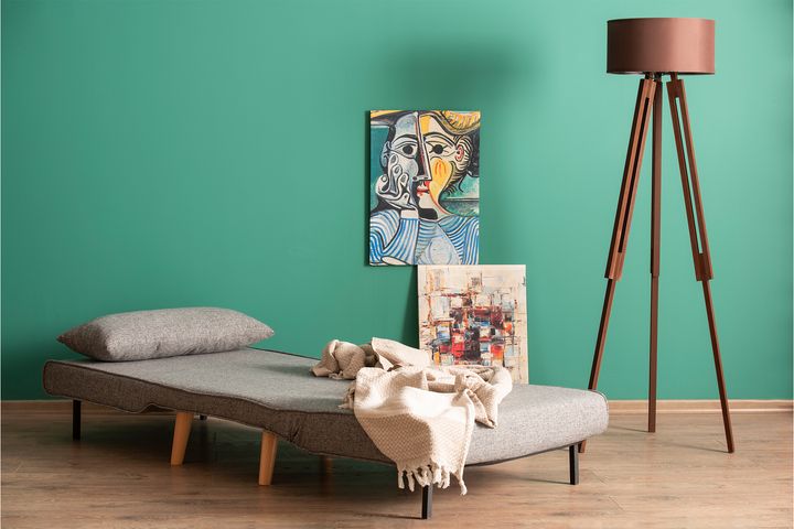 Pafu Folde Opklapbare Fauteuil, Grijs