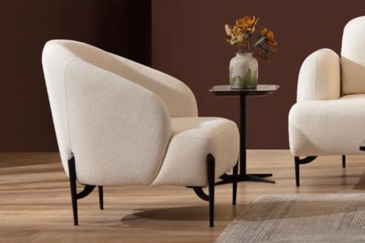 Ellas Fauteuil, Crème