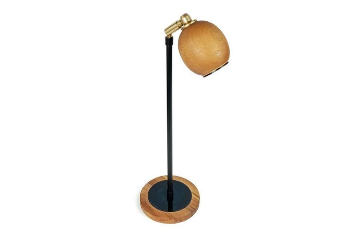 Diverse Led Table Lamp, Light Wood