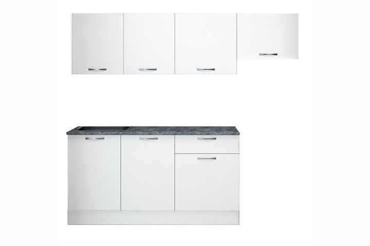 Volterra Keukenkast, 220 cm, Wit