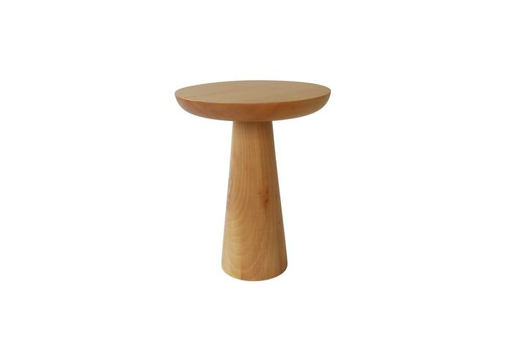 Tucas Home Mushroom Bijzettafel, 40 cm, Natuurlijke Kleur
