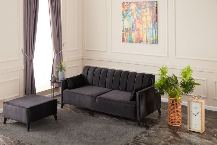 Trave Hoekbank, Zwart