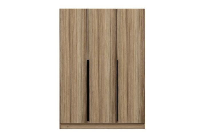 Tideway Kledingkast met 3 Deuren, 210 cm, Walnoot
