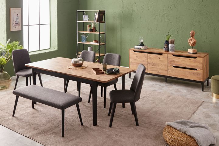 Manta Uitschuifbare Tafel, 160x90 cm