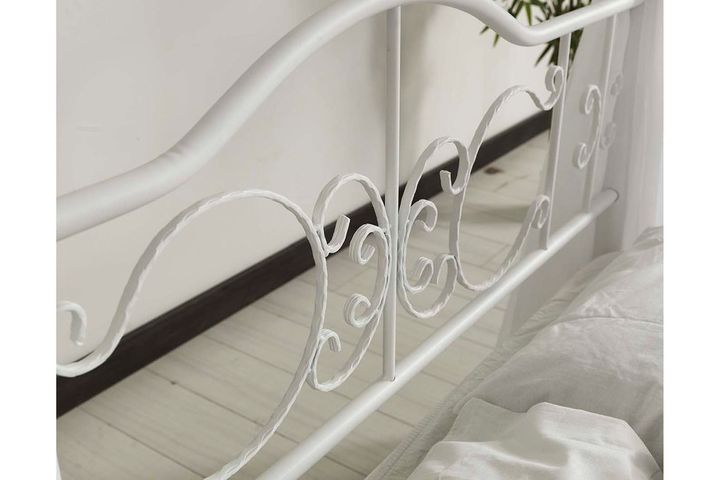 Pero Princess Metalen Bedframe met Klamboe, 140x200 cm