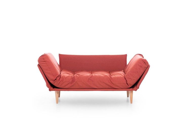 Futon Nina 2-Zitsbank, Steenrood