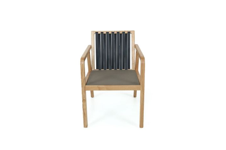 Krémová zahradní židle Clark
