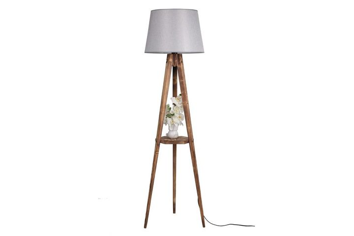 Stativ Vloerlamp, Grijs