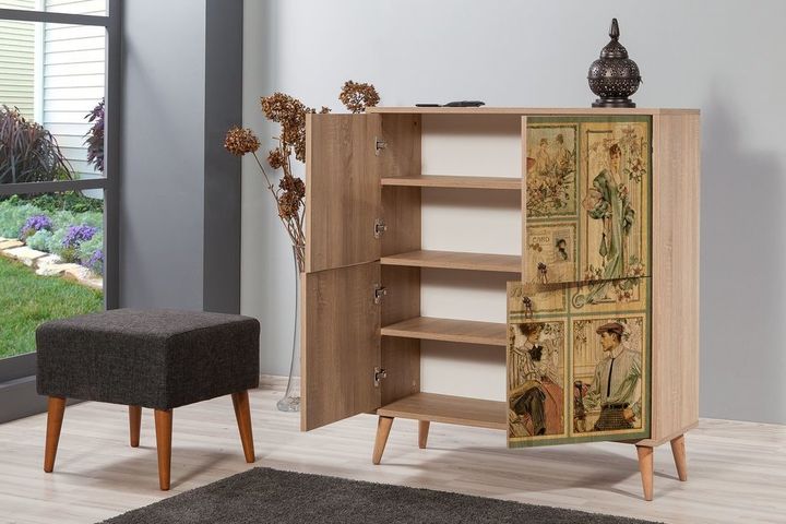 Madame Cabinet, Light Wood