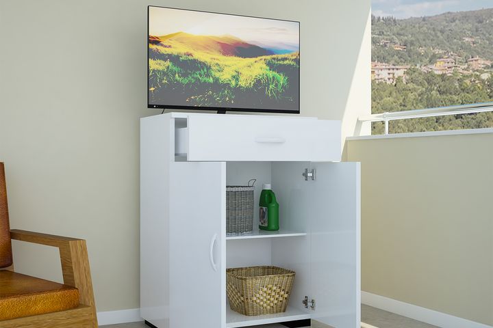 Leonardo Multifunctionele Kast, Wit