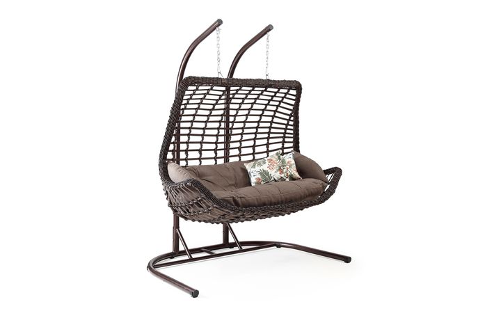 Capri Patagonian Porch Swing, Brown