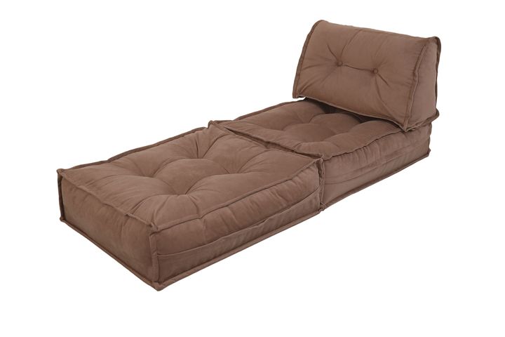 Mocca Opklapbare Fauteuil, Bruin