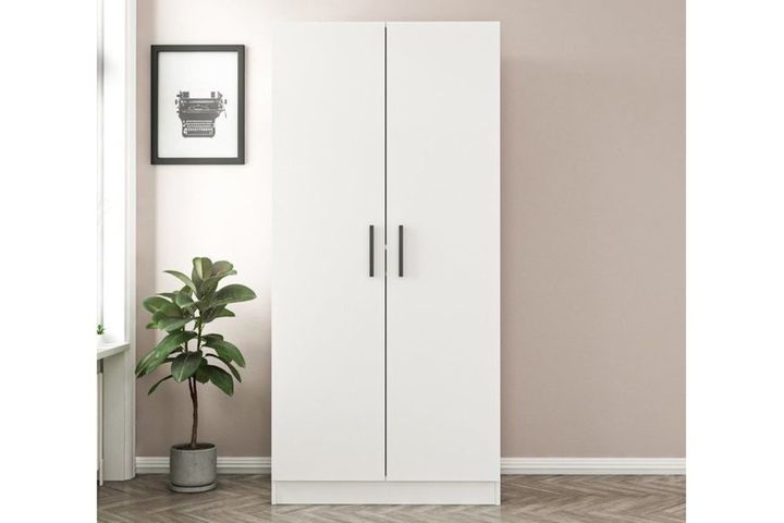 Medway Tideway Kledingkast met 2 Deuren, 190 cm, Wit