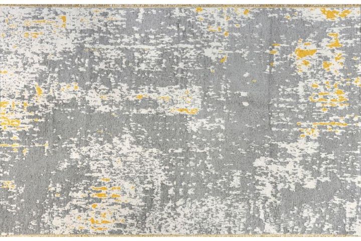 Moretti Doppelseitiger Teppich, 77x150 cm, Gelb