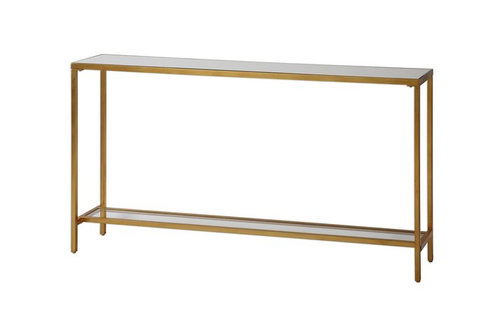 Gizela Console Table, 150 cm, Gold