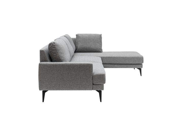 Matilda Corner Sofa Right Chaise, Cloud Grey