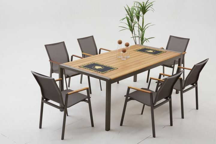 Daisy Tuinset, 6 Zits, Cappicino