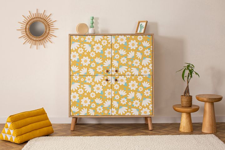 Posy Multifunctionele Kast met Houten Poten