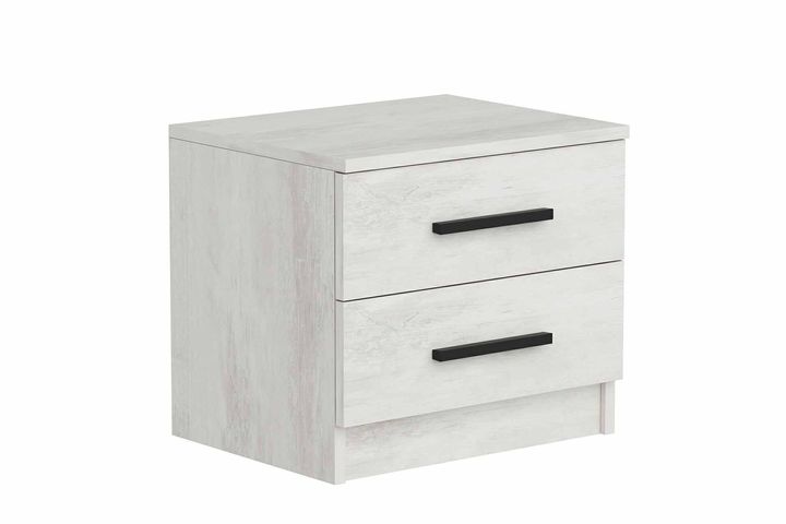 Tideway Nachtkastje, Wit & Creme