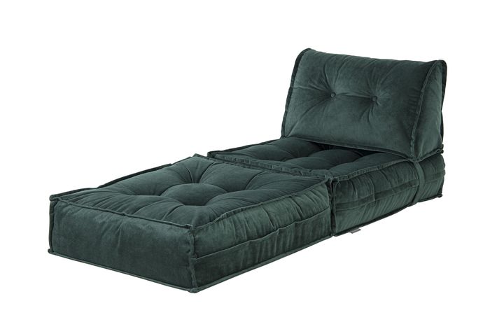 Mocca Opklapbare Fauteuil, Petrol