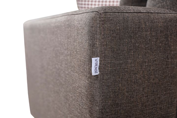 Masse Hoekbank Rechts, Bruin