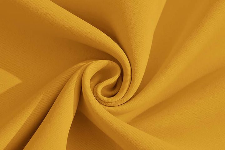 Belle Cose Kamila Verduisteringsgordijn, 220x270 cm, Mosterd