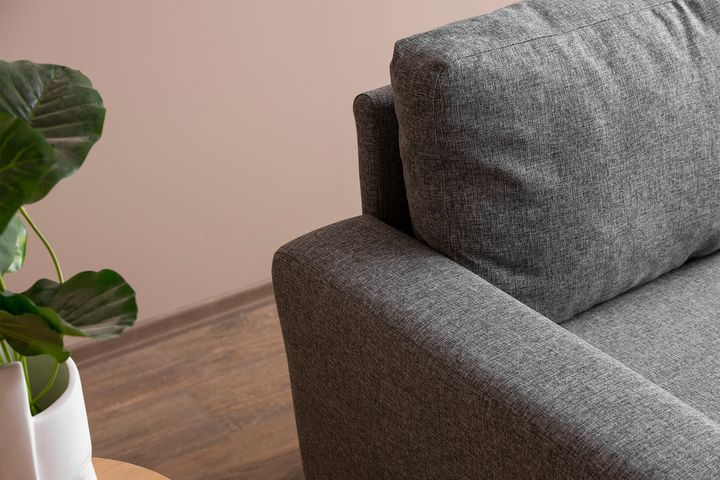 Pafu Lungo 2-Zitsbank, Grijs
