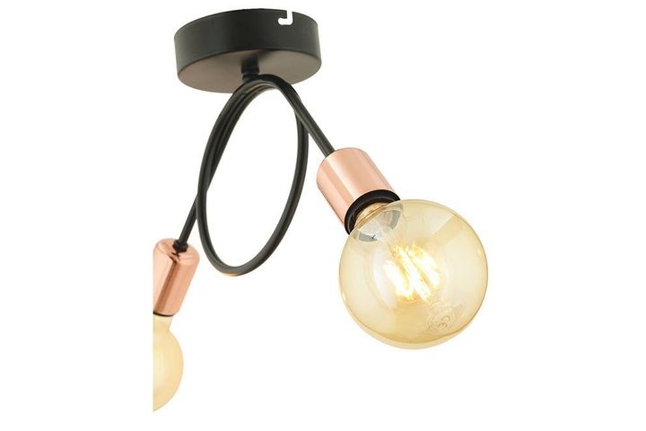 Apliqa Cross Fell Moderne Hanglamp met Lampjes, Koper