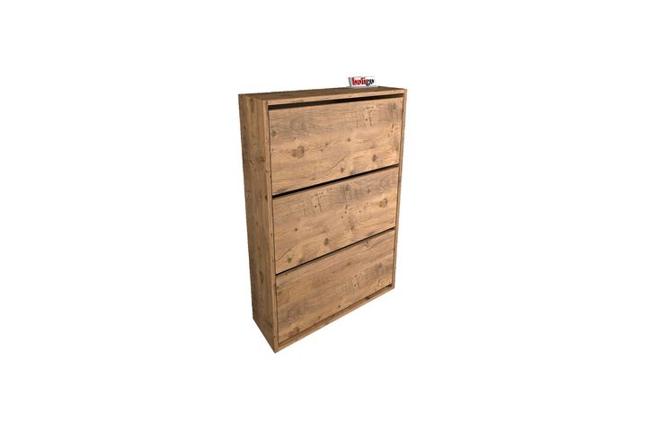 Mercia Shoe Cabinet, Pine
