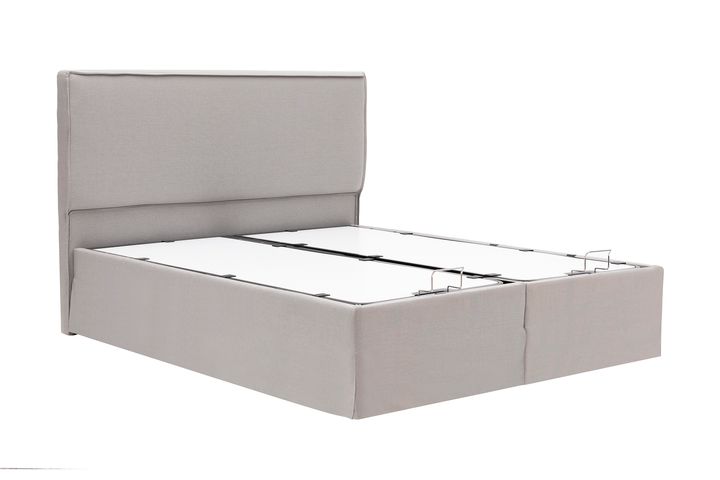 Luna Sage Boxspring Set, 160x200 cm, Grijs