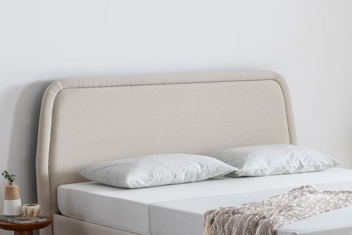 Luna Arche Boxspring Set, 160x200 cm, Creme
