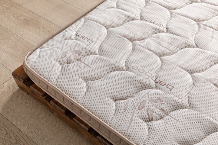 Bamboo Visco Orthopedisch Dekmatras, 90x200 cm