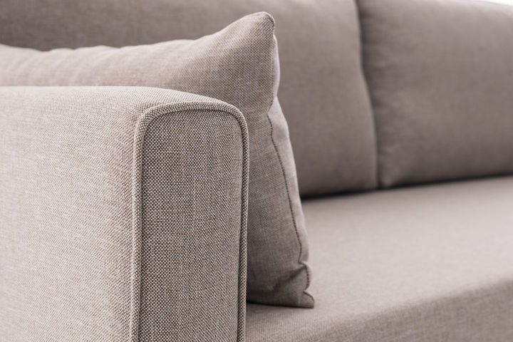 Bella Soft Hoekbank Links, Creme