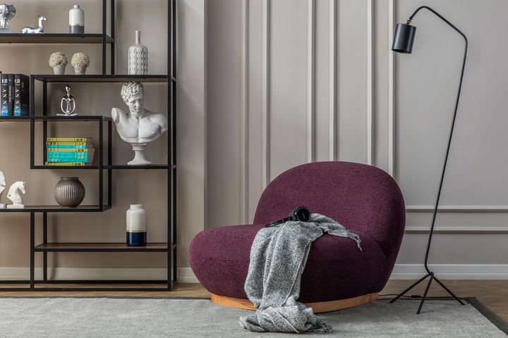 Teddy Fauteuil, Paars