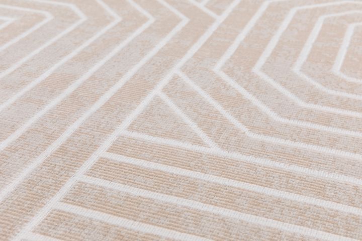 Natsu Machinetapijt, 160x230 cm, Beige