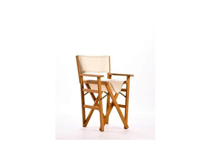 Cms Folding Camping Chair, Cream