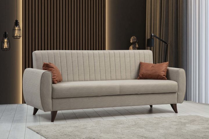 Alkon 3-Zitsbank, Beige