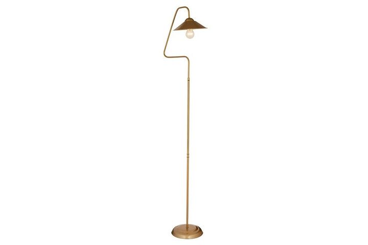 Apliqa Helga Vloerlamp, Mat Goud