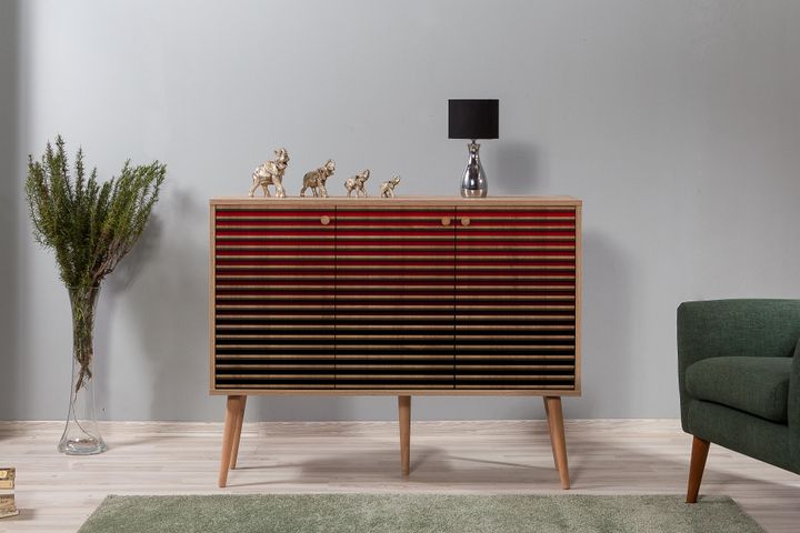 City Gradient Sideboard, Red