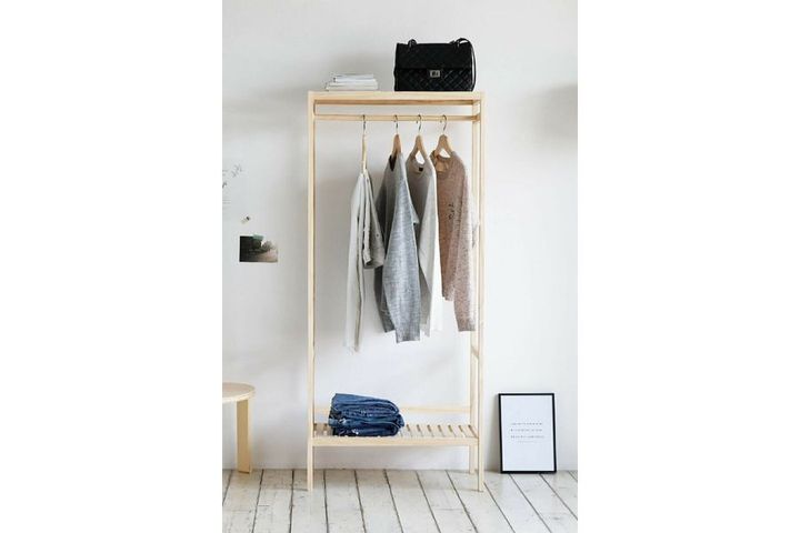 Pinoxi Clothes Rail Rack, 160 cm, Natural