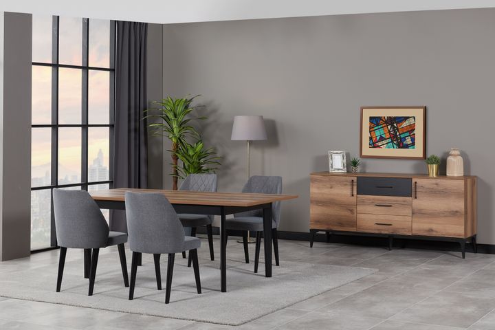 Lupo Uitschuifbare Tafel, 160x90 cm